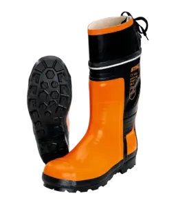 Rubberen laarzen, voor gebruik met kettingzagen, Special, maat 45